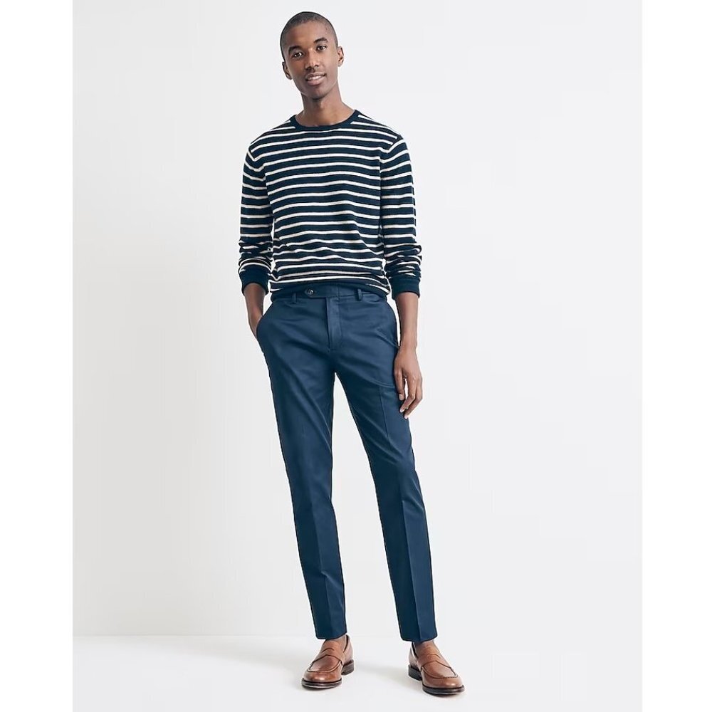 NEW J Crew Bowery Slim-fit dress pant in stretch chino P590